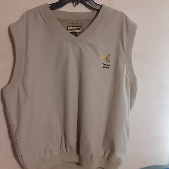 North End Sunbird Golf Club Pullover Vest With Pockets Size XL - Picture 2 of 6